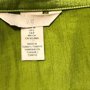 H&M Lime Green dress